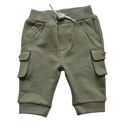 Newborn Boys Cargo Joggers