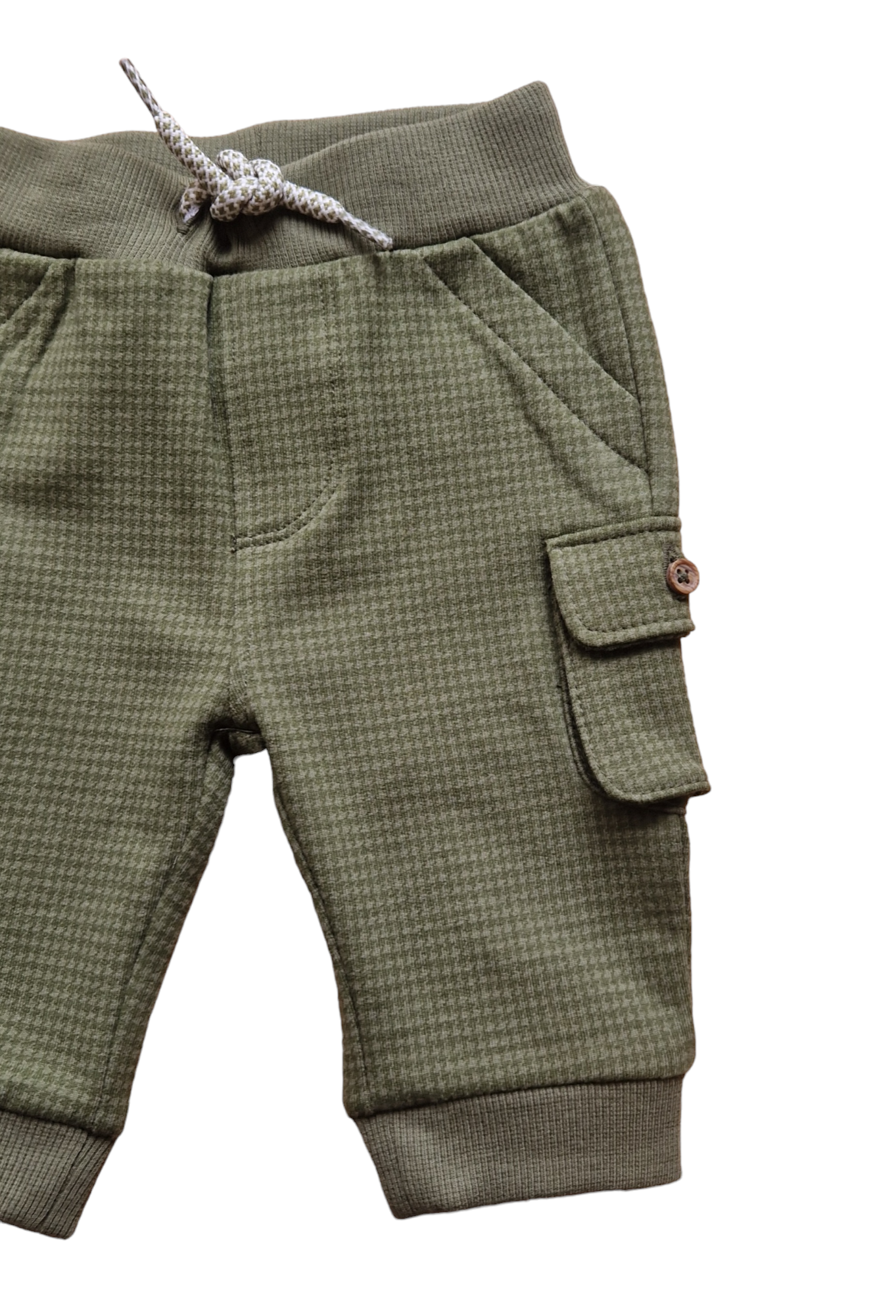 Newborn Boys Cargo Joggers