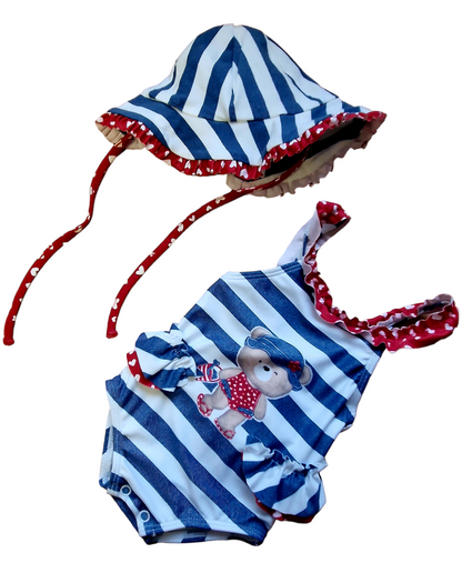 Mayoral Newborn Girl Two-Piece Swimsuit