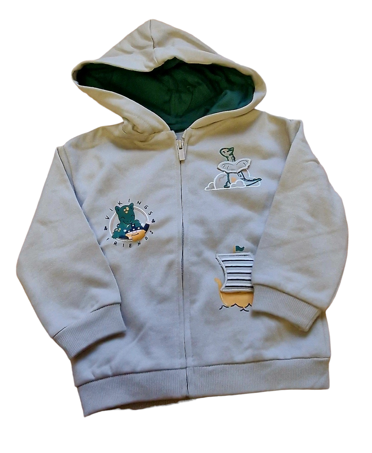 Mayoral 12 Month Boys Hooded Top With Interactive Print