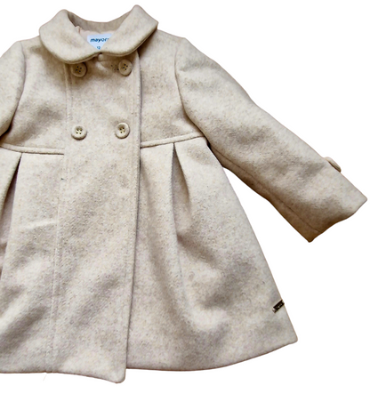 Mayoral  Girls Age 12 Months Dress Coat