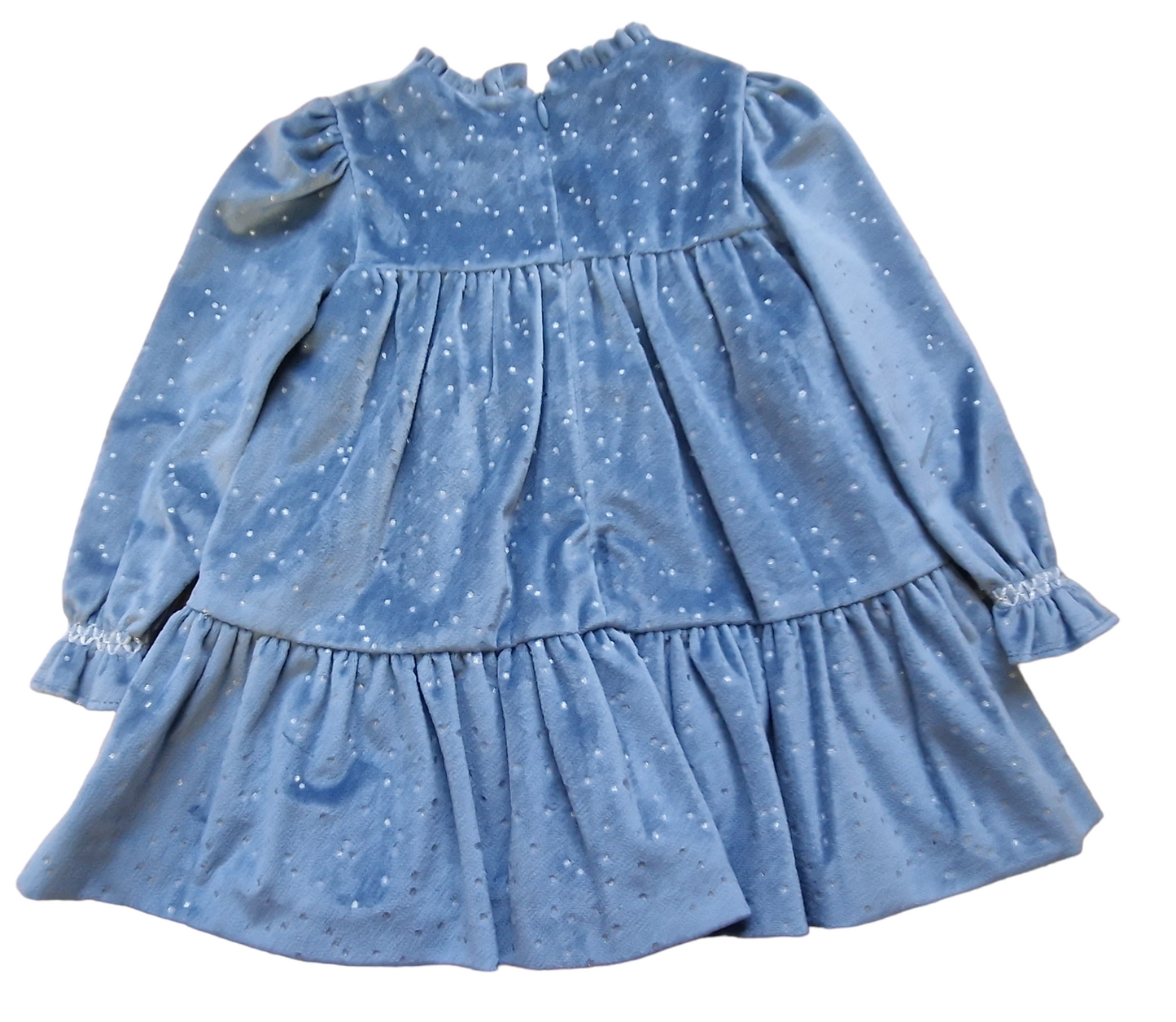 Mayoral Girls Age 12 Months Sparkly Velvet Dress