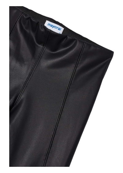 Mayoral Girls Age 4 Mock Leather Leggings