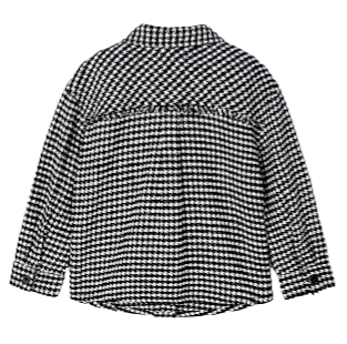 Mayoral Girls Age 4 Houndstooth Print Shirt