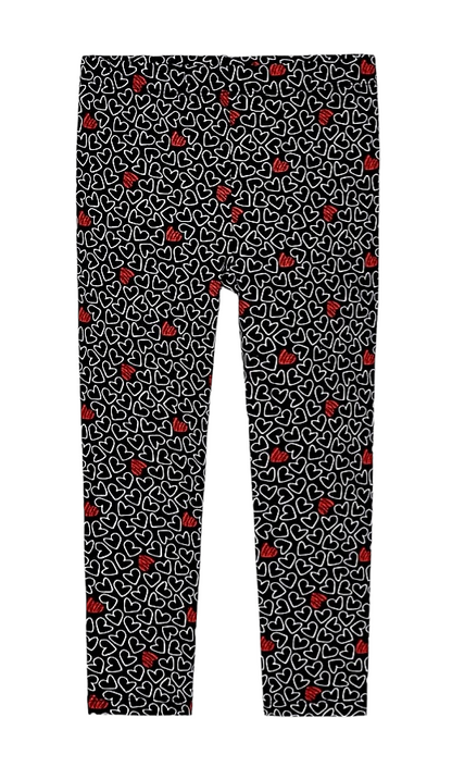 Mayoral Girls Age 4 Heart Print Leggings