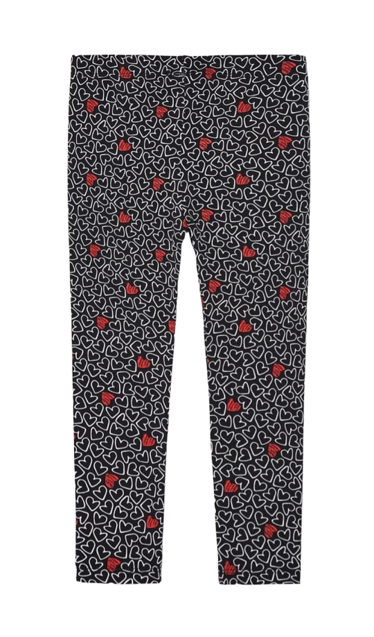 Mayoral Girls Age 4 Heart Print Leggings