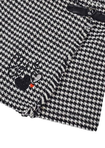 Mayoral Girls Age 4 Houndstooth Skort