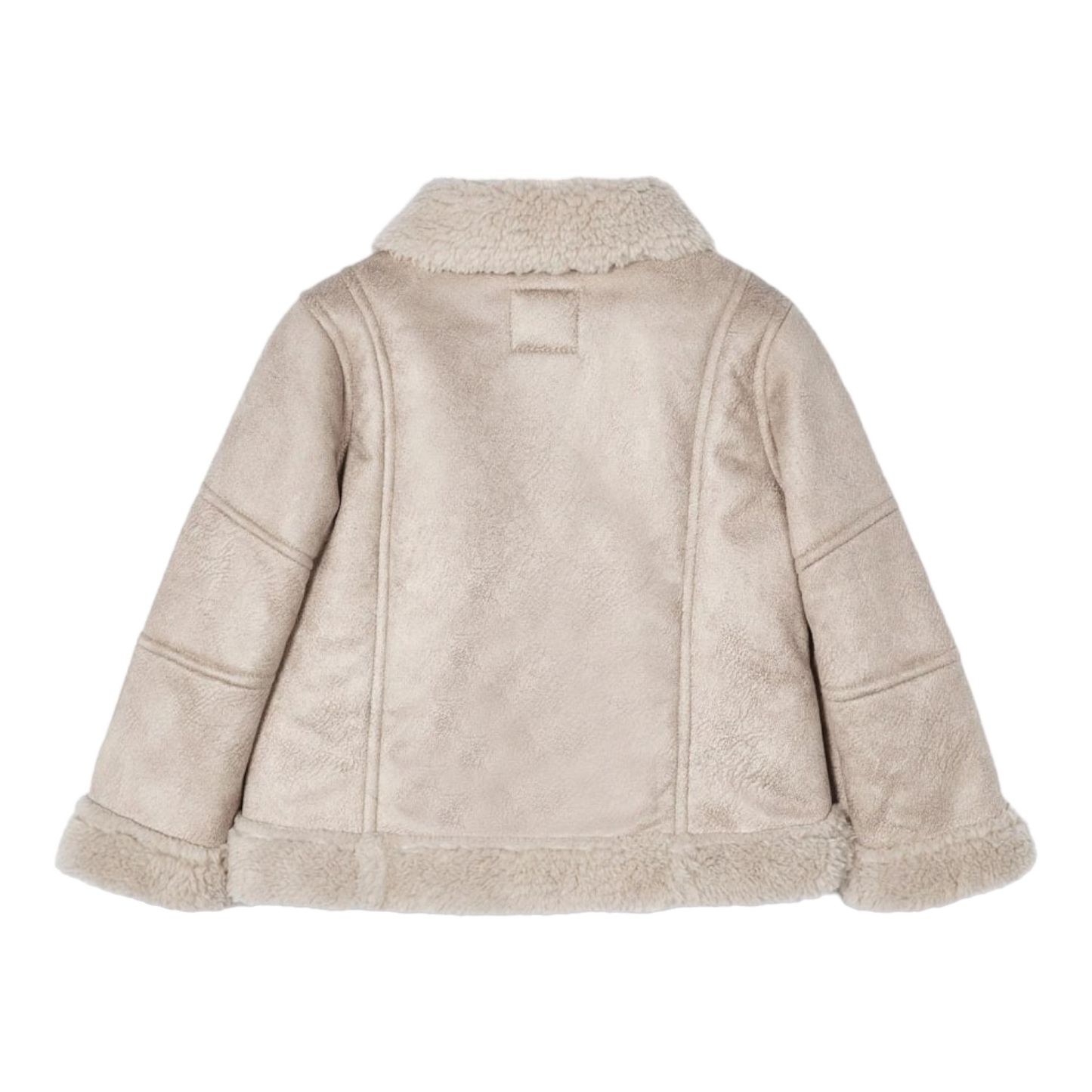 Mayoral Girls Age 4 Faux Sheepskin Jacket