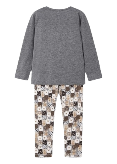 Mayoral Girls Age 4 Long-Sleeved Top & Leggings Set