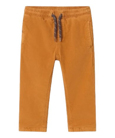 Mayoral Boys Age 12 Months Jogger Fit, Lined Cords