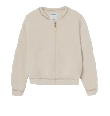 Mayoral Girls Age 8 Super Furry Cardigan