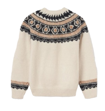 Mayoral Girls Age 8 Jacquard Knitted Jumper