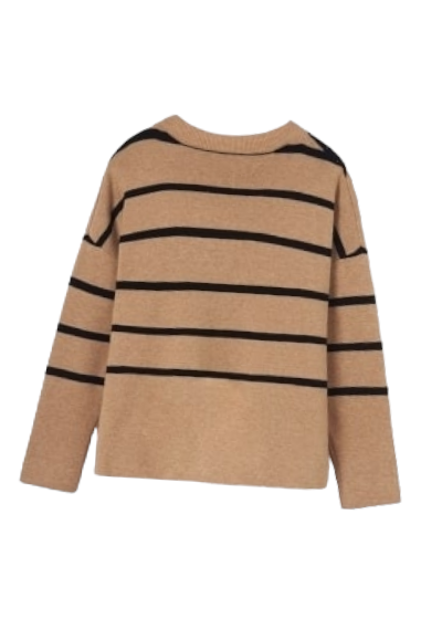 Mayoral Girls Age 8 Striped Knit Jumper