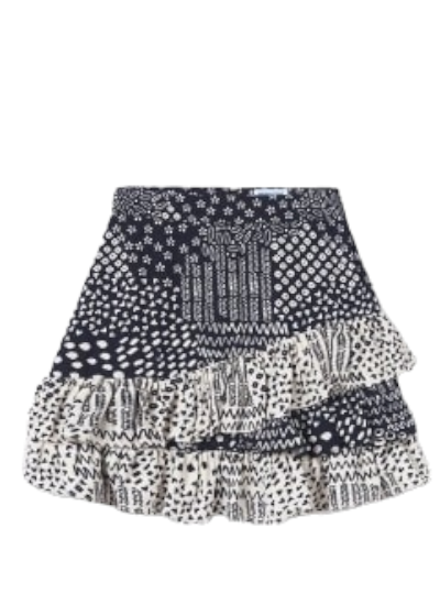 Mayoral Girls Age 8 Tiered Skirt