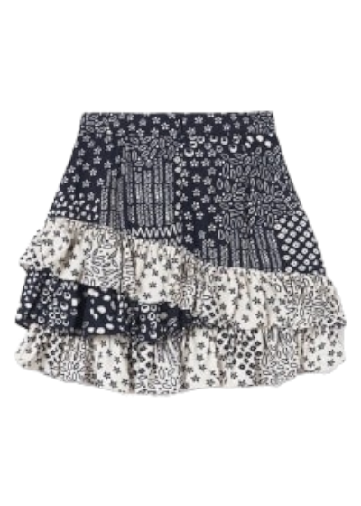 Mayoral Girls Age 8 Tiered Skirt