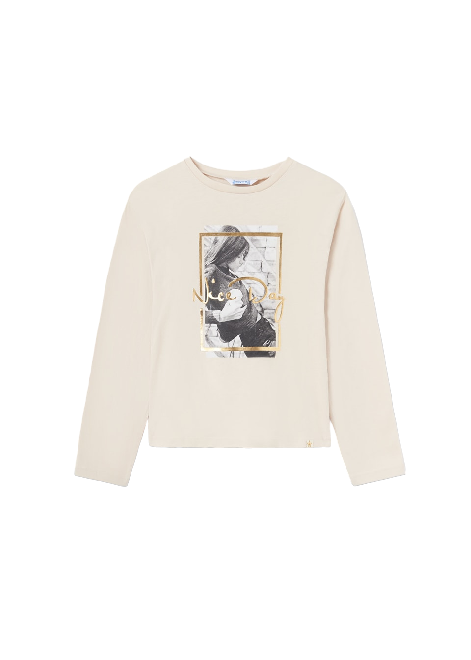 Mayoral Girls Age 8 Long-Sleeved Top