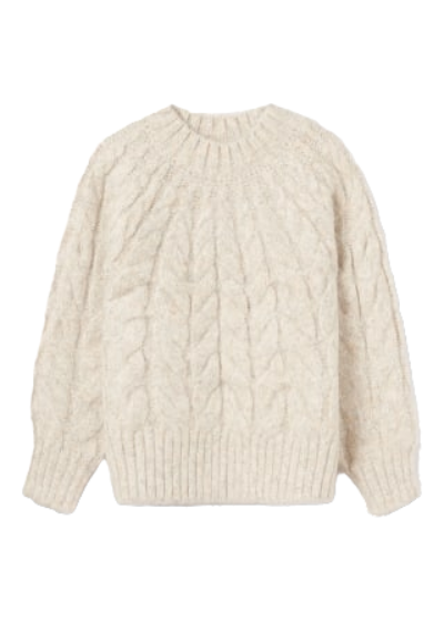 Mayoral Girls Age 8 Cable Knit Jumper