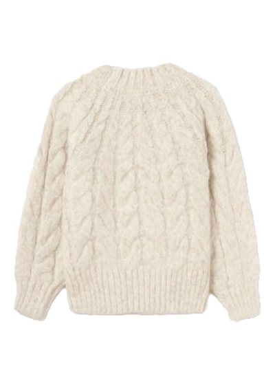 Mayoral Girls Age 8 Cable Knit Jumper