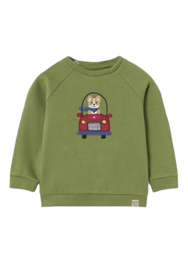 12 Month Boys Embroidered Jumper