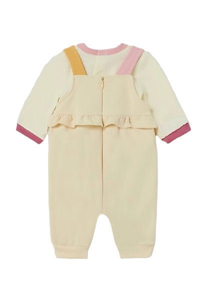 Mayoral Newborn Girls Two-Piece Romper Outfit