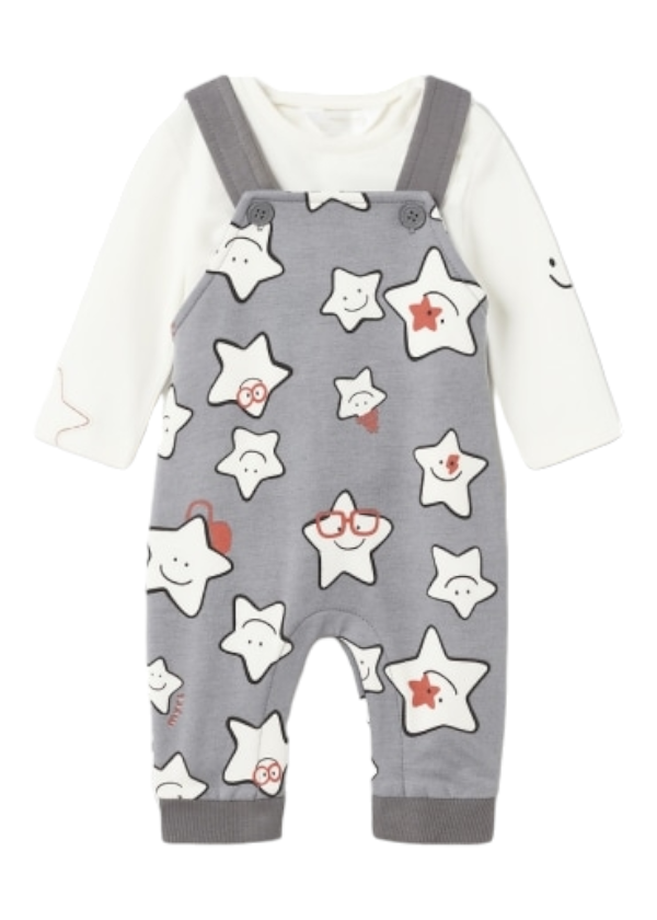 Mayoral Newborn Boys Two-Piece Romper Set