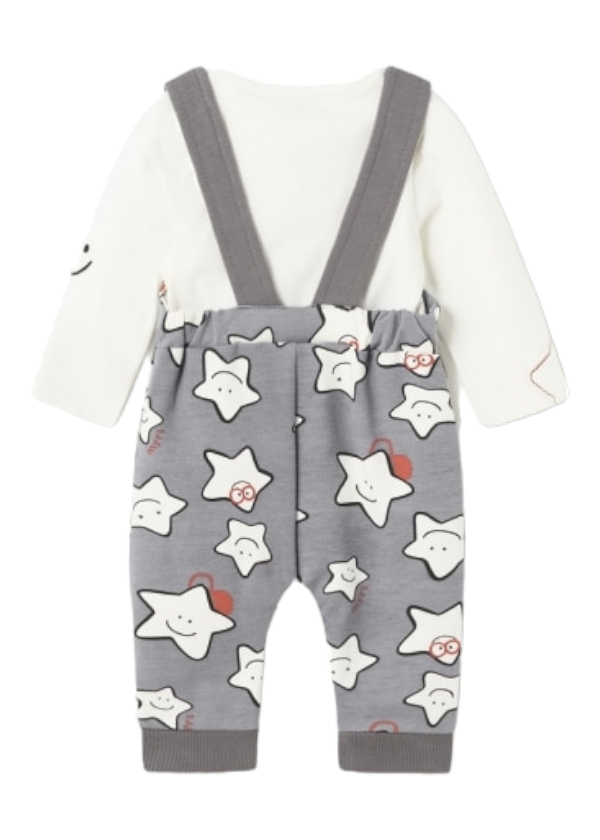 Mayoral Newborn Boys Two-Piece Romper Set