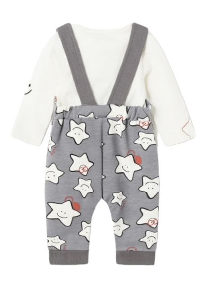 Mayoral Newborn Boys Two-Piece Romper Set