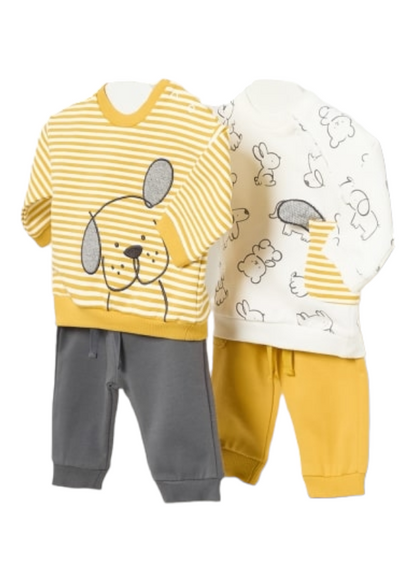 Mayoral Newborn Boys Four-Piece Set