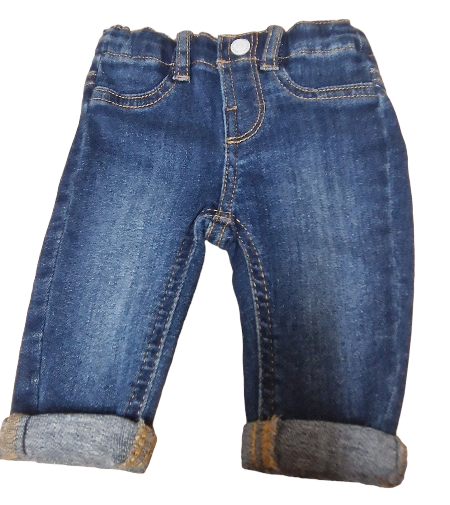 Newborn Boys Blue Jeans