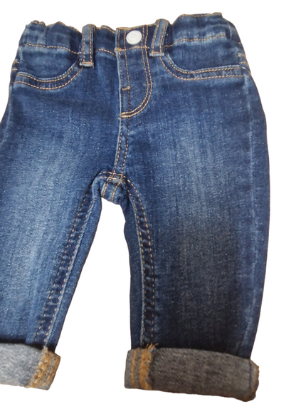 Newborn Boys Blue Jeans