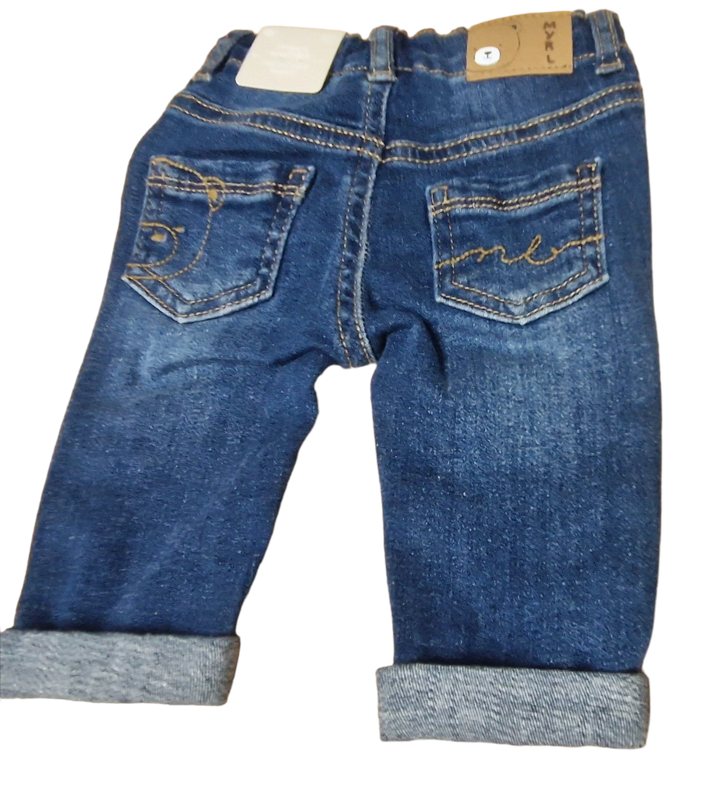 Newborn Boys Blue Jeans