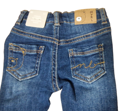 Newborn Boys Blue Jeans