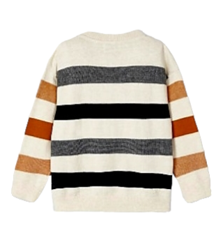 Mayoral Age 4 Boys Striped Knitted Jumper