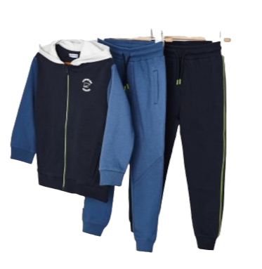 Mayoral Age 4 Boys Three-Piece  Jogging Set