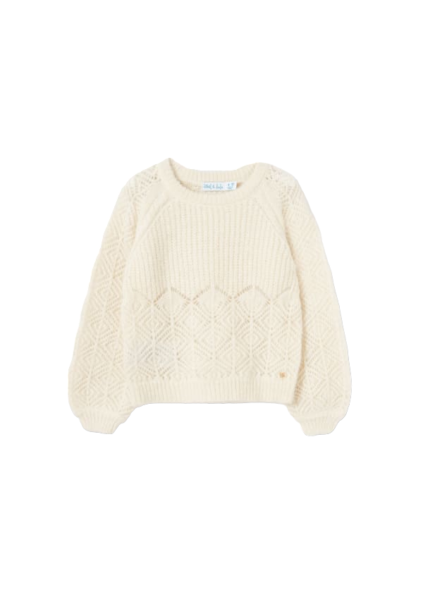 Abel & Lula Age 3/4 Girls Lurex Jumper