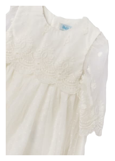 Abel & Lula Girls Plumeti Tulle Dress Age 12 Months