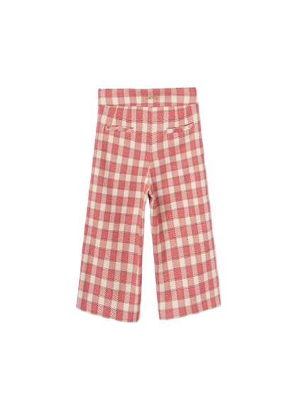 Abel & Lula Age 3/4 Girls Plaid Culottes