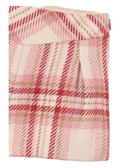 Abel & Lula Age 3/4 Girls Plaid Shorts