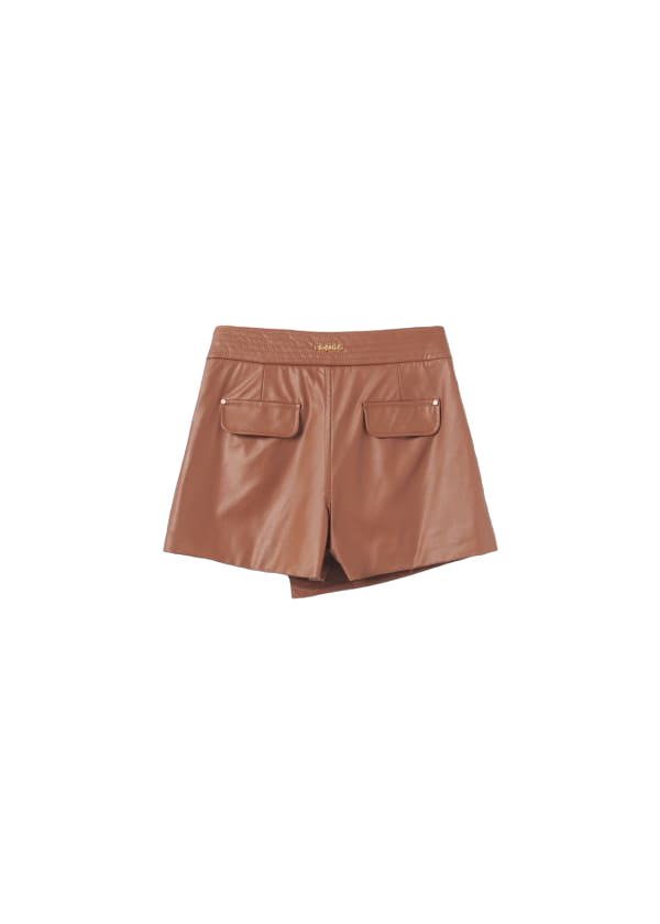 Abel & Lula Age 3/4 Girls Leatherette Skort