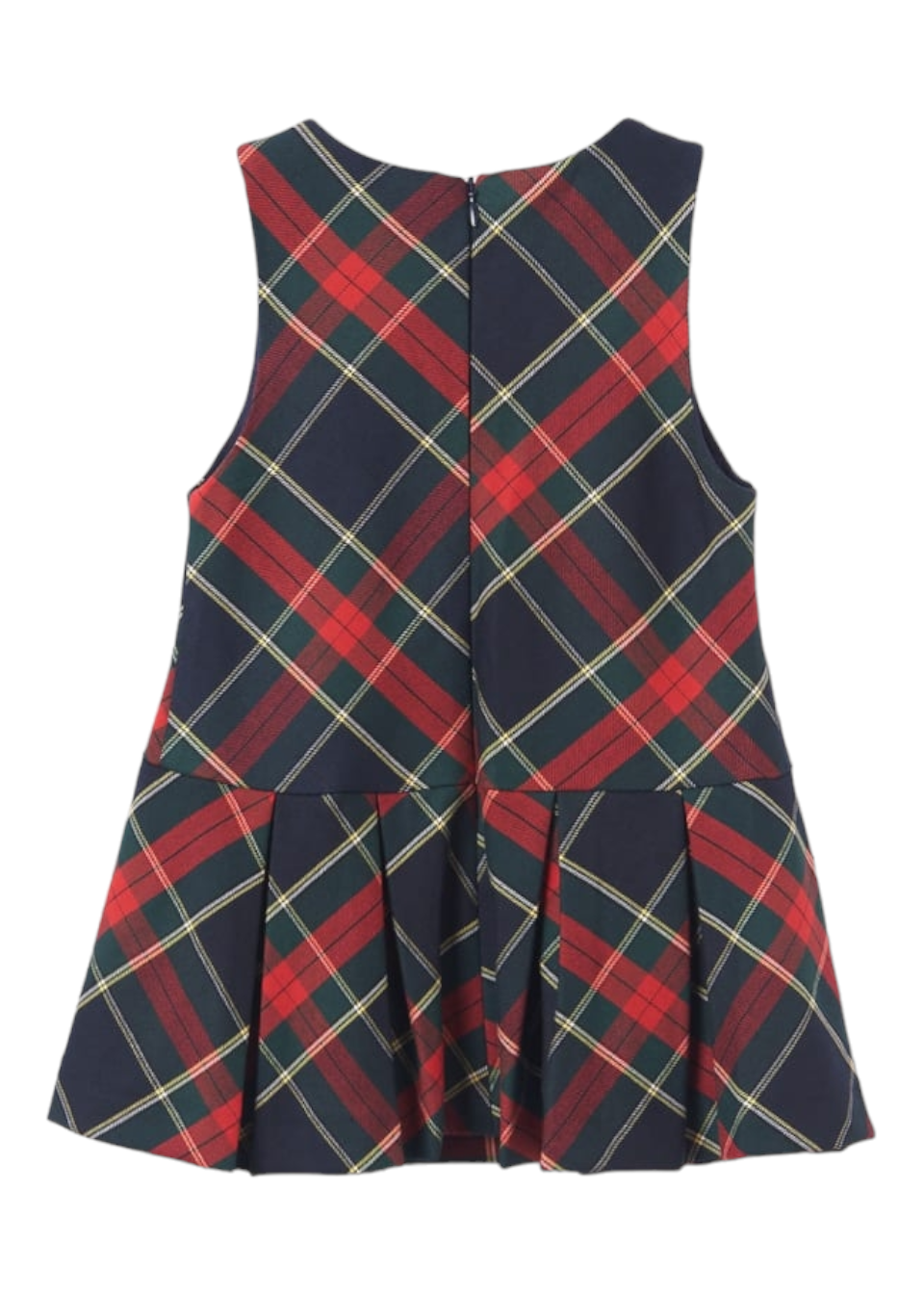 Abel & Lula Tartan Pinafore Dress Age 4