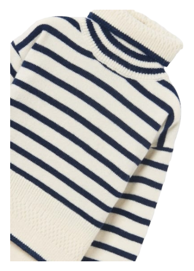 Abel & Lula Girls Age 4 Stripe Knit Jumper