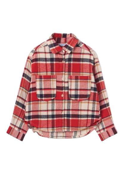 Mayoral Check Shirt Girls Age 8 (128cm)