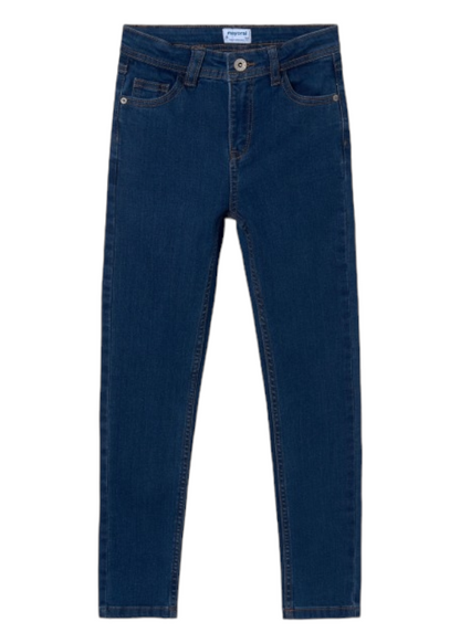 Mayoral Girls Age 8 Skinny Fit Jeans