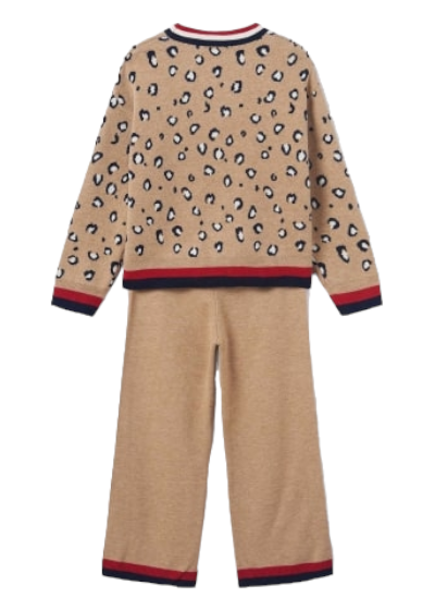 Mayoral Girls Age 8 Knitted Trouser Set