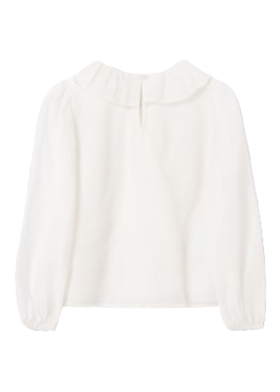 Mayoral Girls Age 8 Ruffle Blouse