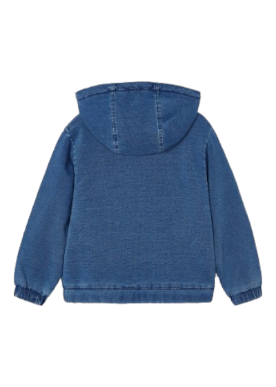 Mayoral Age 4 Fleece Lined Denim Jacket