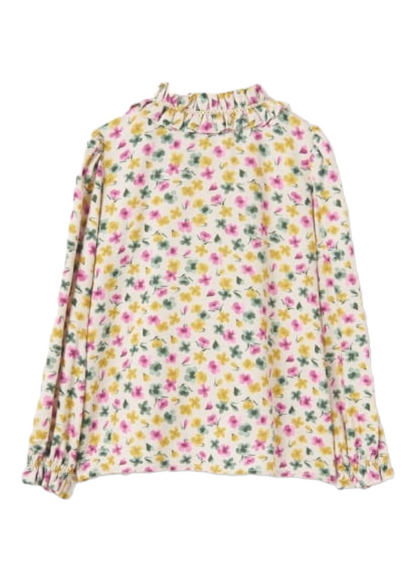 Abel & Lula Age 3/4 Girls Floral Print Blouse