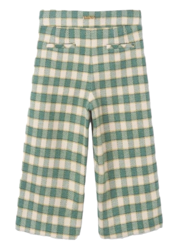 Abel & Lula Age 3/4 Girls Plaid Culottes