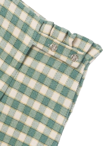 Abel & Lula Age 3/4 Girls Plaid Culottes