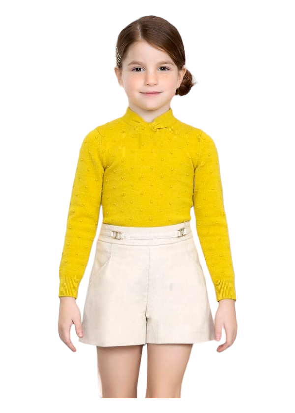 Abel & Lula Age 3/4 Girls Corduroy Shorts